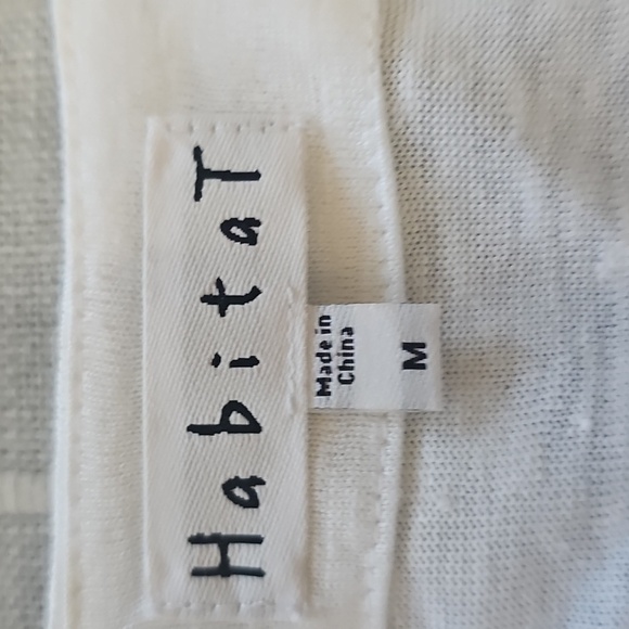 Habitat 100% Linen Sweater , Color White, Size M - Picture 3 of 9
